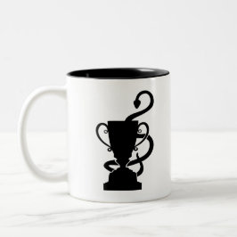 Poisonös etikett, giftig Två-Tonad mugg