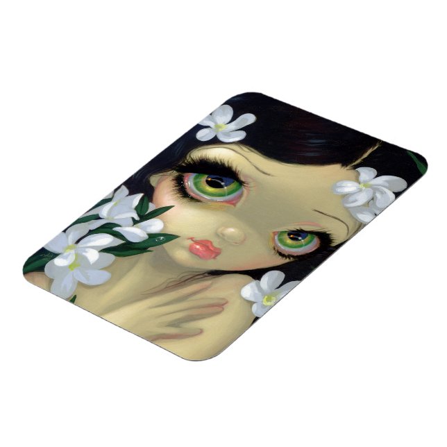 Poisonous Beauties II: White Oleander Flex Magnet (Vänstra Sidan)