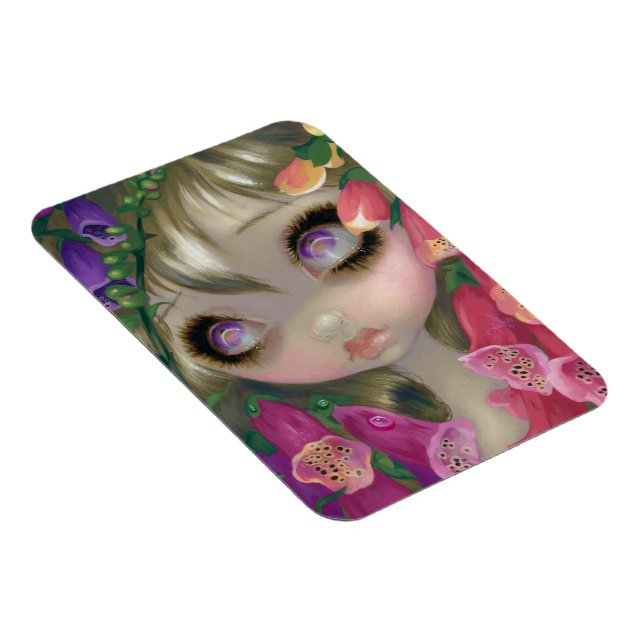 "Poisonous Beauties IX: Foxhandves" Flex Magnet (Högersidan)
