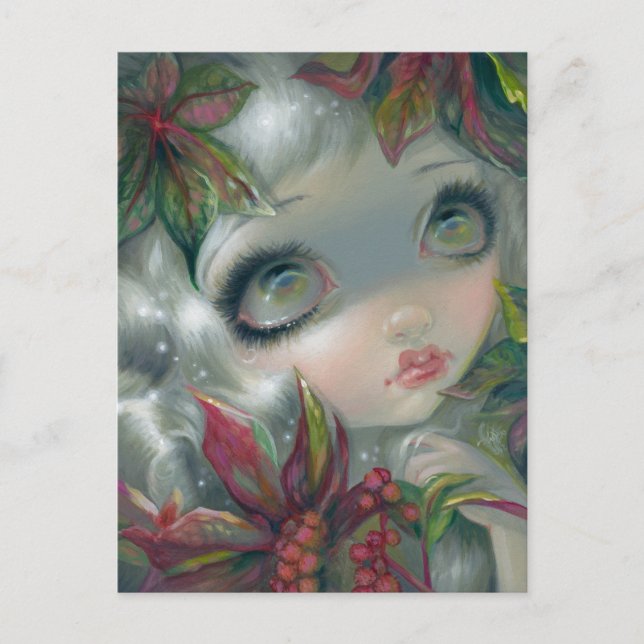 "Poisonous Beauties VIII: Castor Bean" vykort (Framsida)