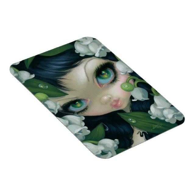 "Poisonous Beauties XI: Lily of the Valley" Magnet (Högersidan)