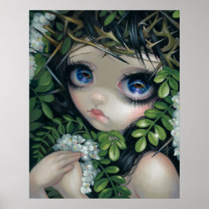 Poisonous Beauties XII: Black Locust Fairy PRINT Poster