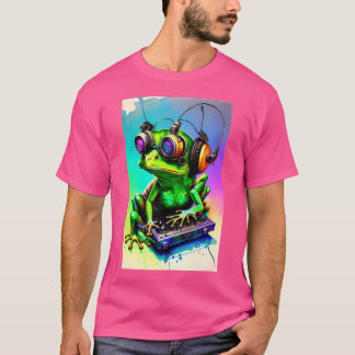 Poisonous DJ Frog T Shirt