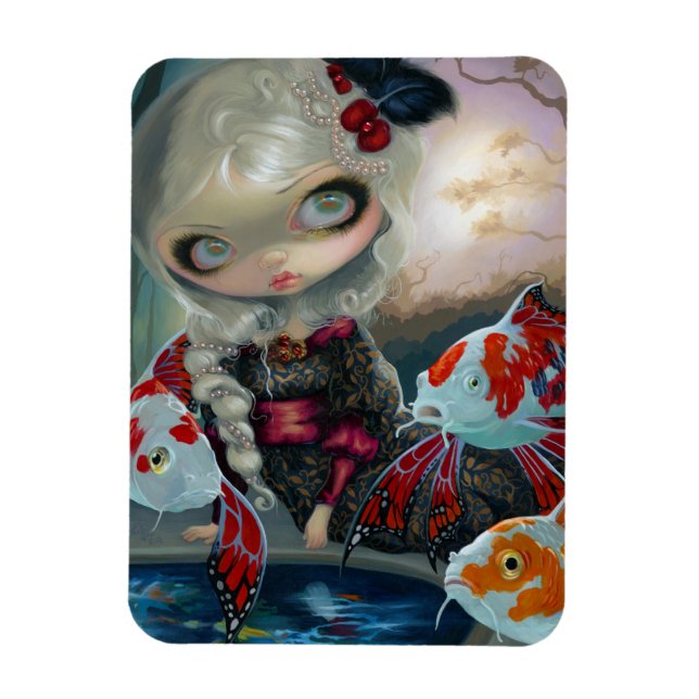 Poissons Volants: Le Bassin des Carpes Flex Magnet (Vertikal)