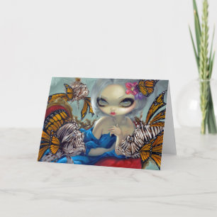 "Poissons Volants: Le Poisson" hälsningkort Kort