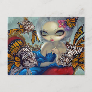 "Poissons Volants: Le Poisson-Lejon" vykort