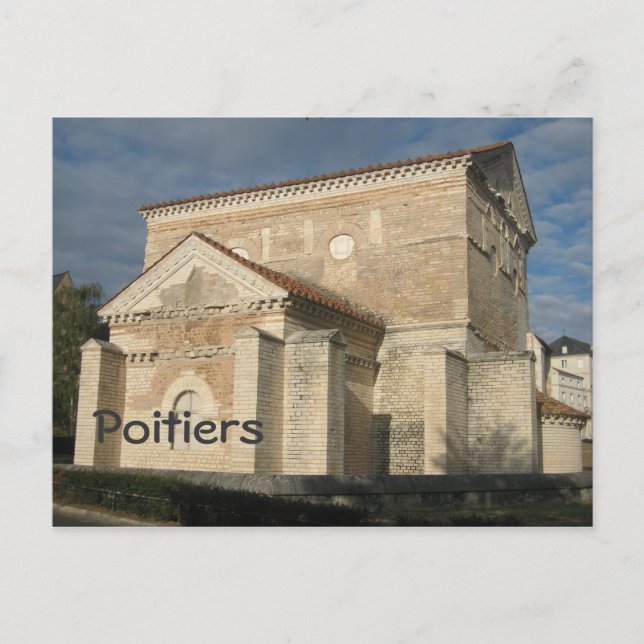 Poitiers Vykort (Framsida)