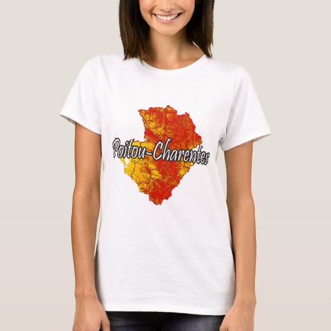Poitou-Charentes T-shirt (Framsida)