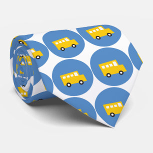 Pojk leksaker rolig söt retro transport gul buss p slips
