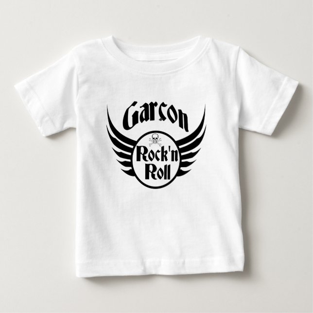 Pojk Rock'n'roll T Shirt (Framsida)