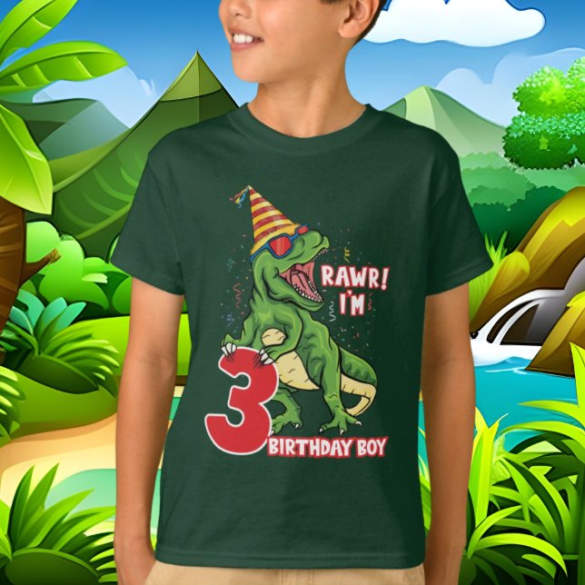 pojkar 3:e födelsedag t shirt (Skapare uppladdad)