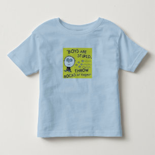"Pojkar är dumma..." Tee