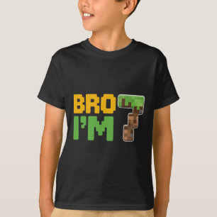 Pojkar Barn 7-års Pojke Bro Jag är 7 år gammal spe T Shirt