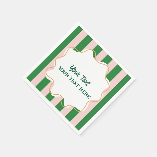 Pojkar Cool Modern Färgrik Födelsedagsfest  Pappersservett (Hörn)