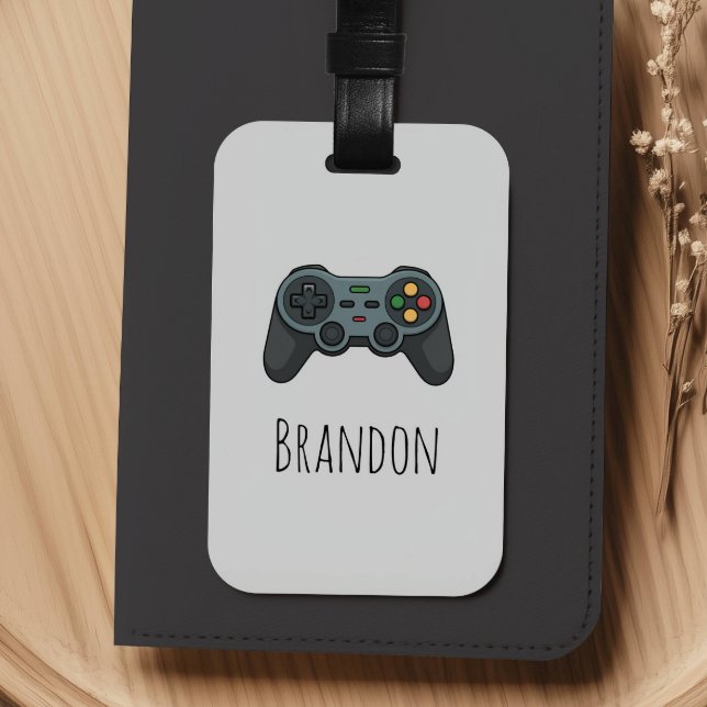 Pojkar Coola Gaming TV-spel Kontroll Kids Bagagebricka (Skapare uppladdad)