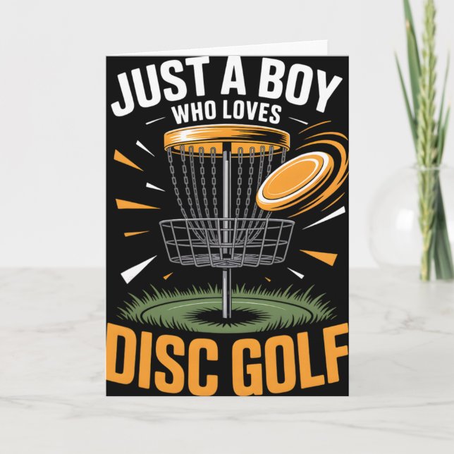 Pojkar Disc Golf  Kort (Framsida)