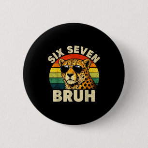 Pojkar djurtryck kläder sex sju bruh gepard 6 knapp