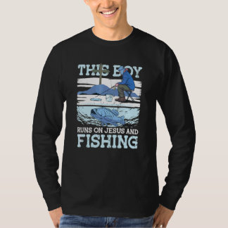 Pojkar Fiskeplagg För Fiskare Tillbehör Fi T Shirt