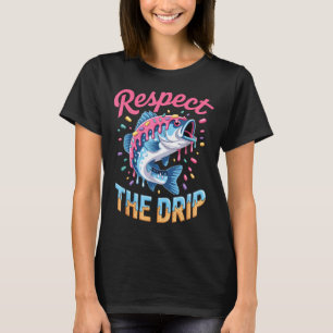 Pojkar Fisketräja Respekt För Drip Drippy Födelsed T Shirt
