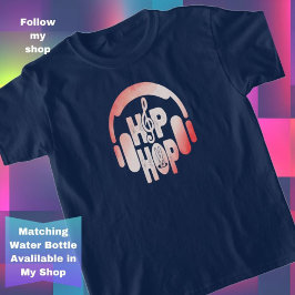 Pojkar & Flickor Hörlurar Hip Hop Påsk T Shirt