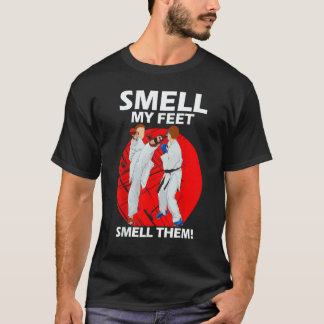 Pojkar Flickor Luktar Mina Fötter Luktar Dem Kara T Shirt