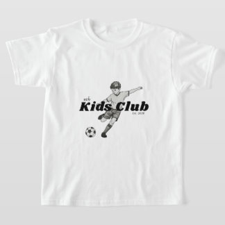pojkar fotboll barn klubb t-shirt