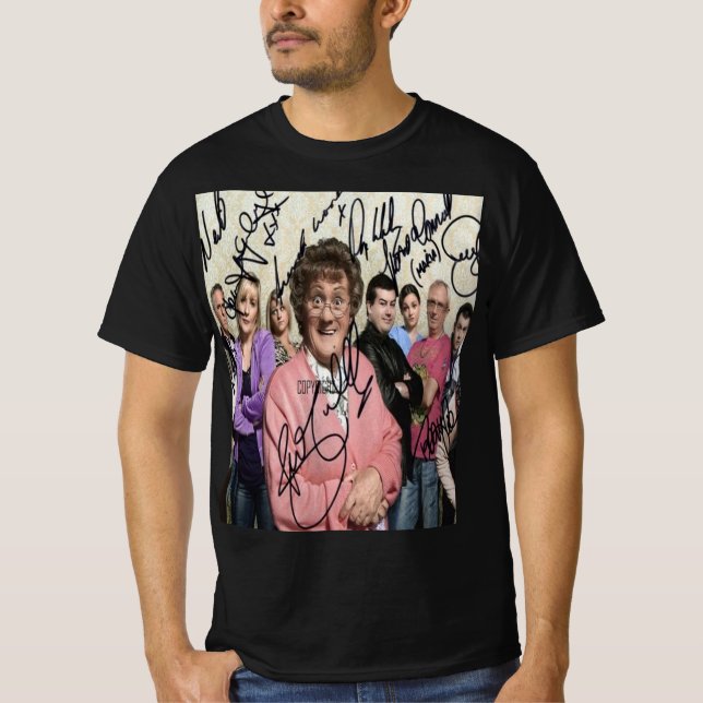 pojkar har undertecknat t shirt (Framsida)