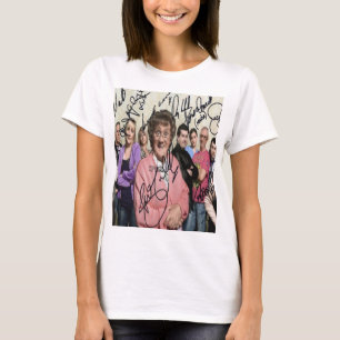 pojkar har undertecknat t shirt