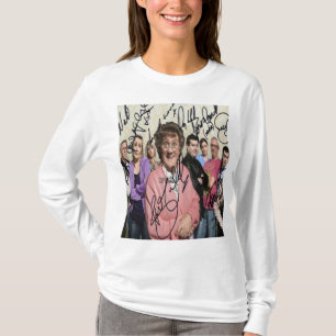 pojkar har undertecknat t shirt