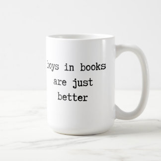 Pojkar i bokar är den precis bättre muggen kaffemugg