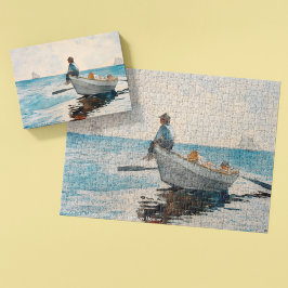 Pojkar i en dory (1880) av Winslow Homer Pussel