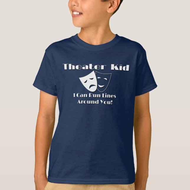 Pojkar jag kan springa rader runt dig! T-Shirt (Framsida)
