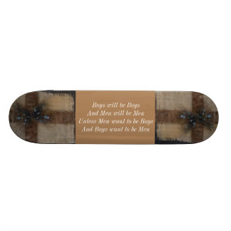 Pojkar Kommer att Vara Pojkar Mini Skateboard Bräda 18,5 Cm