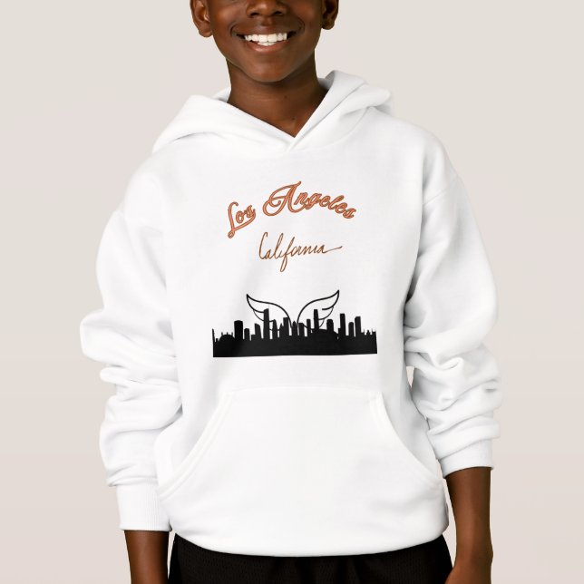 Pojkar Los Angeles California T-shirt (Framsida)