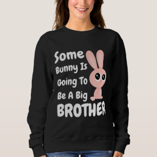 Pojkar Någon Bunny Kommer Att Bli En Storbror Påsk T Shirt