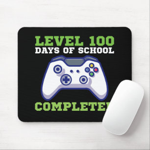 Pojkar Nivå 100 Dagar Av Skolan Klar Musmatta
