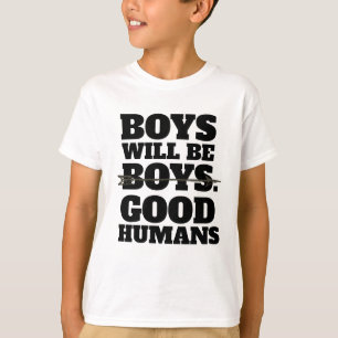 Pojkar ska är bra människor, den bestselling tee shirt