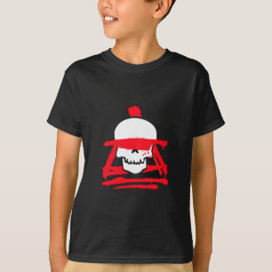 Pojkar Skalle Krigare Grafisk T-Shirt