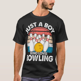 Pojkar som bowlar t shirt