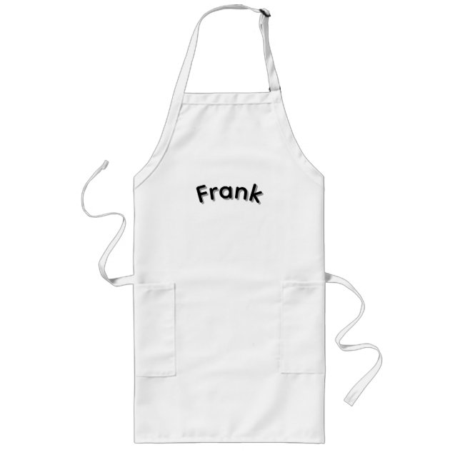 Pojkar som heter Frank, Långt Förkläde (Framsidan)