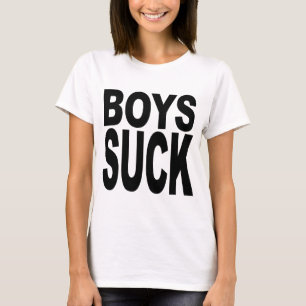 Pojkar suger tee shirt
