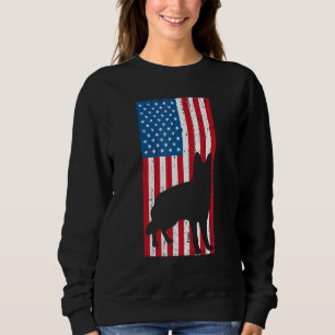 Pojkar tysk schäferhund barn GSP hund patriotisk a T Shirt