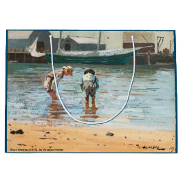 Pojkar vadar (1873) av Winslow Homer