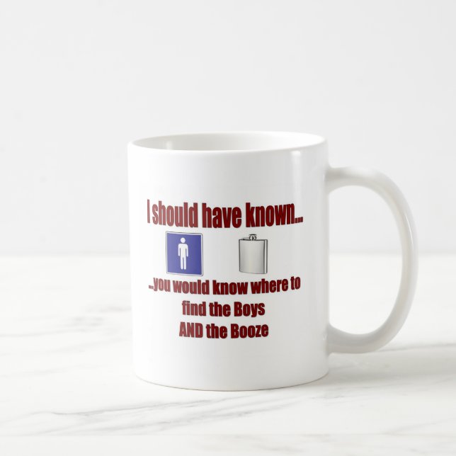 Pojkarna OCH spriten! Kaffemugg (Höger)