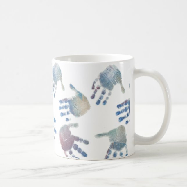 Pojkarna var här!!! kaffemugg (Höger)