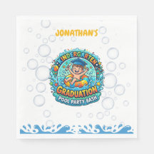 Pojkarnas förskoleavslutning poolparty