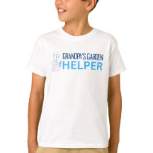 Pojkars farfars trädgårdshjälp T-shirt