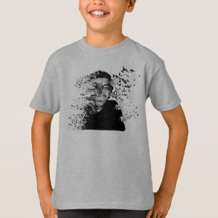 Pojkars grafik t shirt