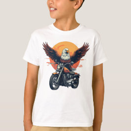 Pojkars motorcykelskjorta t shirt