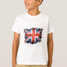 Pojkars union jack t-shirt